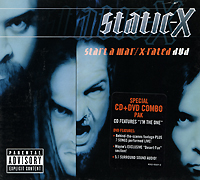 Static-X Start A War / X-Rated (CD + DVD) Формат: CD + DVD (Jewel Case) Дистрибьюторы: Warner Music Entertainment, Торговая Фирма "Никитин" Германия Лицензионные товары инфо 5599l.
