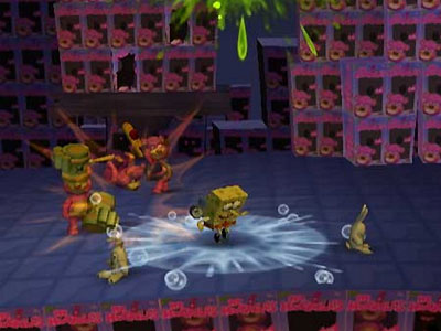 Nickelodeon: Spongebob and Friends: Attack of the Toybots (Wii) Игра для Nintendo Wii DVD-ROM, 2007 г Издатель: THQ; Разработчик: Blue Tongue; Дистрибьютор: Новый Диск пластиковый DVD-BOX Что делать, если программа не запускается? инфо 7689l.