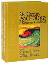 21st Century Psychology: A Reference Handbook (комплект из 2 книг) Издательство: Sage Publications, 2008 г Твердый переплет, 1072 стр ISBN 978-1-4129-4968-2 инфо 8325l.